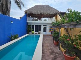casa viajeros, hotel em Cuyutlán