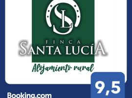 Finca Santa Lucía Alojamientos, hótel í Mazarambroz