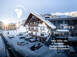 Hotel Die Arlbergerin - Design & Tiroler Gemütlichkeit, hotel em Sankt Anton am Arlberg