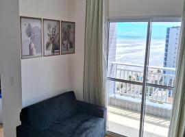 pé na areia em Mongagua, hotel en Mongaguá