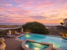 The Gayosa House 9BR Beachfront Oasis with Private Pool & Hot Tub