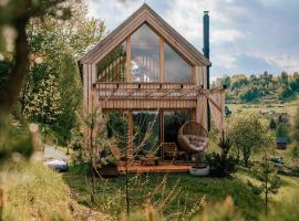 Wygórowane - nowoczesne stodoły pod Tatrami – hotel w mieście Brzegi