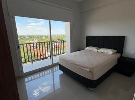 Departamento 1 dormitorio con piscina, hotel a Fernando de la Mora