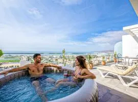 Sea View Apartment with Private Jacuzzi Tamraght