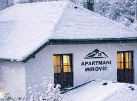 Rooms and apartmants Mirovic，科拉欣的寵物友善飯店