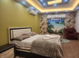 A big Family nice sunset flat