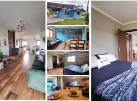 Casa Familiar I 7 Pessoas I Ar Condicionado I Churrasqueira I Prox as Praias I Maquina de Lavar I Secadora I Forno Microondas