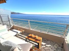 Casa Sud Menton vue panoramique exceptionnelle wifi nexflit & parking inclus, hotel em Menton