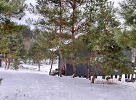 Будиночки для відпочинку ТРОХИ ДАЛІ: Dmitrenki şehrinde bir otel