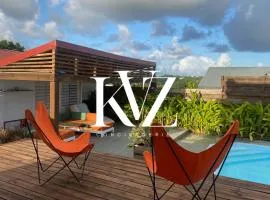 Villa design et piscine Le Gosier