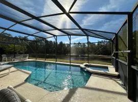 Sunny lake view villa with pool spa - close to attractions