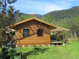 Cabañas Turin, počitniška hiška v mestu Puerto Puyuhuapi