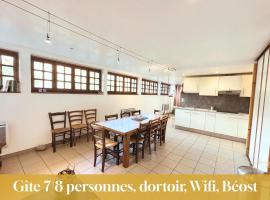 Pépite ! Gîte du château de Béost 7-8 personnes โรงแรมในBéost