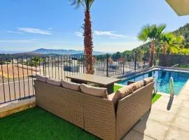 Polop Hills - Villa with 180 view pool