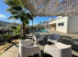 La Villa K, plage du Ruppione