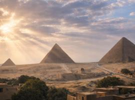 Hathor palace pyramids view, viešbutis Kaire