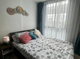 Perfect 1BR at Khukot BTS Station by Orn