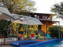 Yellow Submarine Hostal, hotell sihtkohas Poneloya