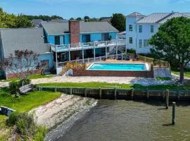 Spacious home with private pool, dock access, and scenic views