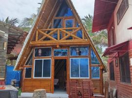 Cabaña Alpina playera Camino al Sol, hotel u gradu Cojimíes