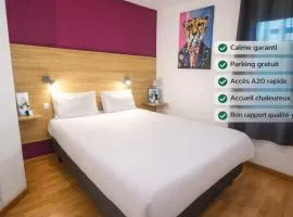 Brit Hôtel Essentiel Limoges Nord Calme, Parking gratuit, accès rapide A20