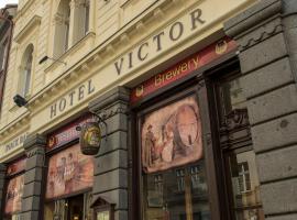 Hotel Victor, отель в Праге, рядом находится Жижковская телевизионная башня