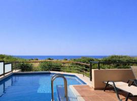 Corali Villas I Seaview, Private Pools, 450 to Beach, hotel a Kolymvari