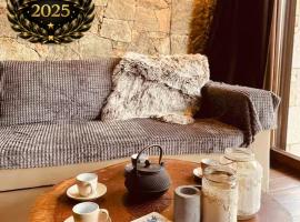 Pinecone Lodge, Eptalofos Wellness Garden Chalet, &xi;&epsilon;&nu;&omicron;&delta;&omicron;&chi;&epsilon;ί&omicron; &mu;&epsilon; &sigma;&pi;&alpha; &sigma;&tau;&omicron;&nu; &Epsilon;&pi;&tau;ά&lambda;&omicron;&phi;&omicron;