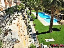 Casa Ramblas vue piscine et golf à Orihuela Costa