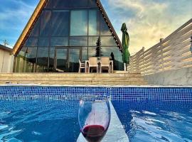 Skyview A-Frame Chalet, hotel din Gabala