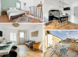 Maison rénovée avec terrasse et parking privé