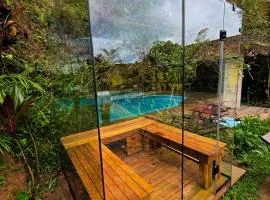 Cabana Raízes da Mata - 1 hr de SP - na Mata Atlântica