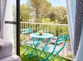 Studio au calme avec balcon Port Olona les Sables 4 personnes