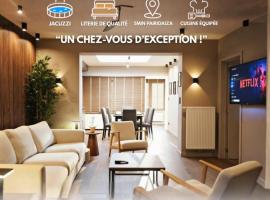 Gîte familial 6 pers balnéo proche Pairi Daiza, hotel en Brugelette