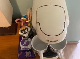 Grande chambre confortable