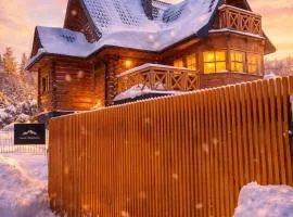 Chata Piechówka - Góralski dom z bala z gorącą balią i widokiem na góry