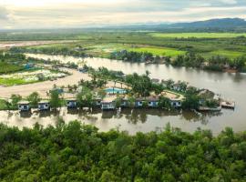 SS Villa & Resort, hotelli kohteessa Trâpeăng