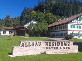 Allgäu Residenz Natur & Spa GmbH, hotel en Wiggensbach