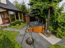 Dom w górach z kominkiem i balią ogrodową Sielanka