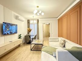 Prestige Luxury Apartments 1&2Bdm Suceava Center by Glam, hotell i Suceava