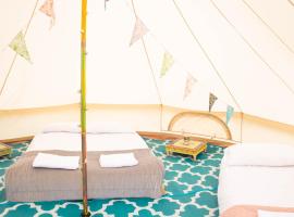 Glamping at Hay Festival、ヘイ・オン・ワイのホテル