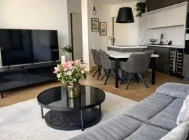 Appartement moderne et spacieux 2 chambres, parking privé