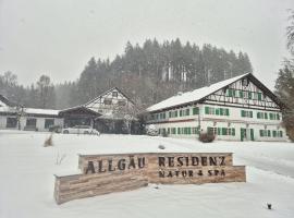 Allgäu Residenz Natur & Spa GmbH, hotel en Wiggensbach