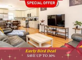 37 - 3BR Quincy - Cozy Townhouse near Adams Park