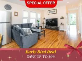 30-3 - 3BR Boston - Cozy Apt near Franklin Park Zoo