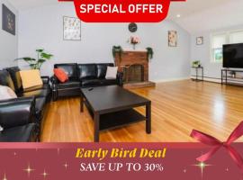 17 - 4BR Randolph - Cozy Single House, hotel en Randolph