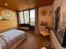 Chambre avec magnifique vue sur les montagnes