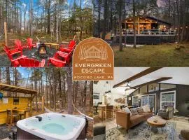 Evergreen Escape Hot Tub Firepit Resort Pool
