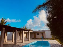 pé na areia, Hotel in Baía da Traição