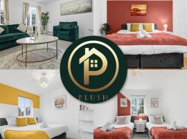 Comfort Lodge - Modern 5 bed house w 2 bathrooms, parking & gardens, Hotel in Solihull